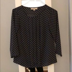 LOFT Polka Dot Blouse